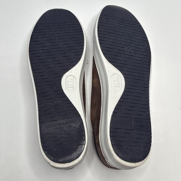 Johnston & Murphy Anson Lace-To-Toe Leather Sneaker Slip-on S-315 Sz 10.5 - Picture 10 of 10